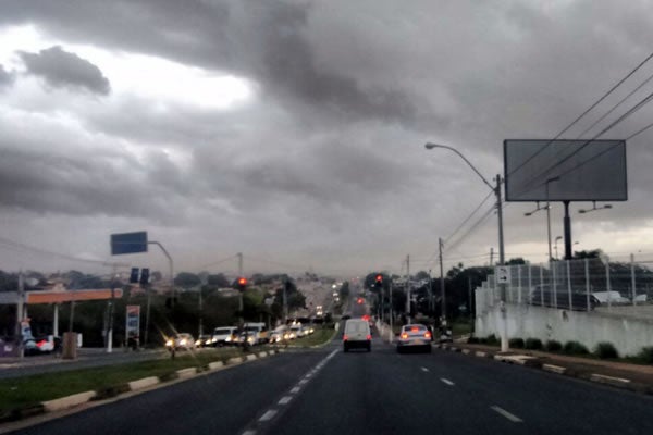 possibilidade de chuva em Hortolândia