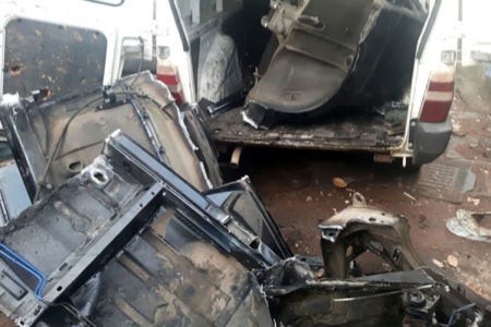 Próximo a presidio, policia localiza desmanche em Hortolândia