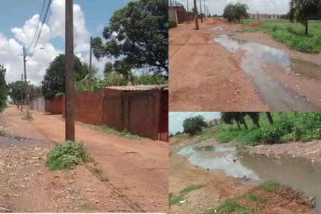 Morador reclama infraestrutura em rua do Amanda