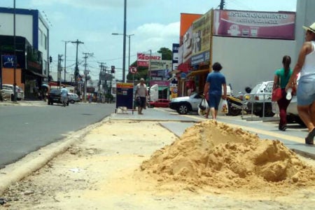 Comerciantes estão desmotivados com administração publica