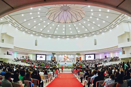 Jovens de Hortolândia no encontro nacional da Juventude AD