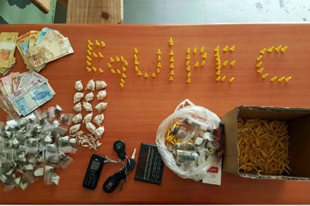 Dupla é presa por trafico no Amanda