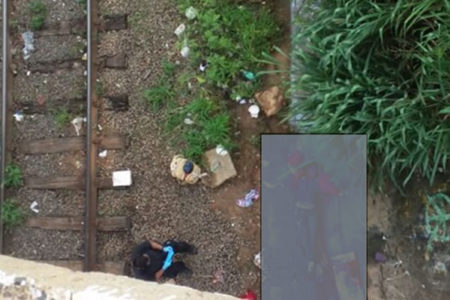 Mulher é encontrada morta proximo a linha férrea