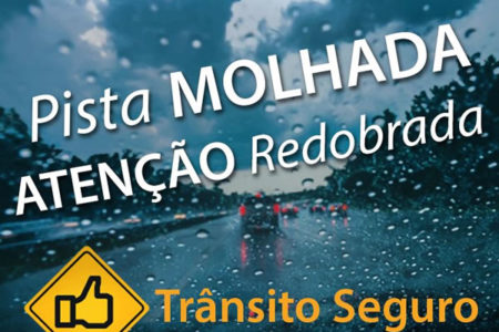 Orientações sobre como dirigir em dias chuvosos