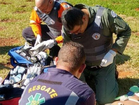 Homem é atropelado por trator em Monte Mor