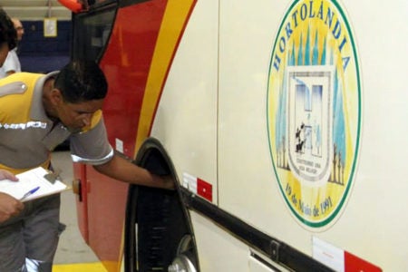 Prefeitura faz inventário da frota de ônibus municipais