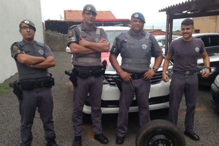 Casa de PM é roubada, mas policiais conseguem deter suspeito