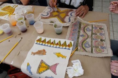 IFSP oferece oficina de pintura natural