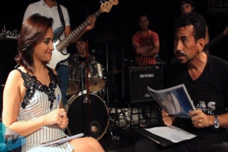 Belas da Cidade grava programa de tv em Hortolândia