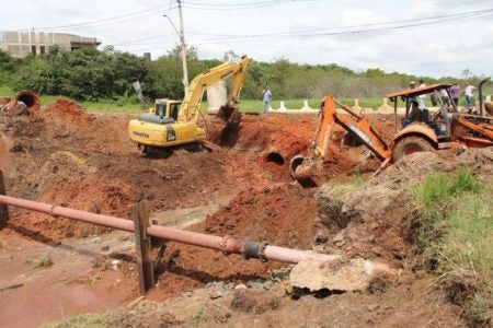 Começam as obras emergenciais na ponte que liga o Jardim São Sebastião ao Interlagos