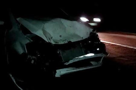 Engavetamento envolve seis veículos na SP-101