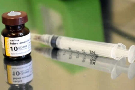 Taquara Branca terá vacinação contra Febre Amarela, neste final de semana