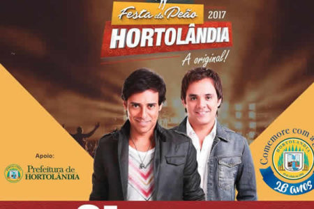 Doação de alimento vale ingresso para show de Guilherme e Santiago