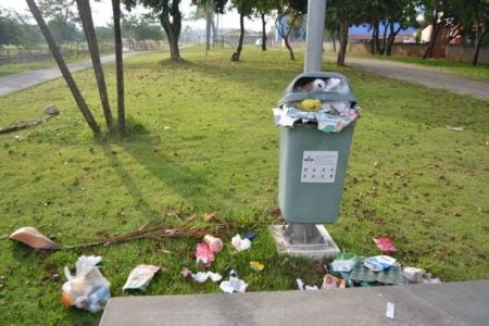Coletivo Ativamente solicita limpeza e instalação de mais lixeiras no Pq. Renato Dobelin