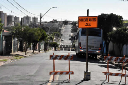 Trecho da R. Cândido Breda será bloqueado nesta terça-feira (27/06)