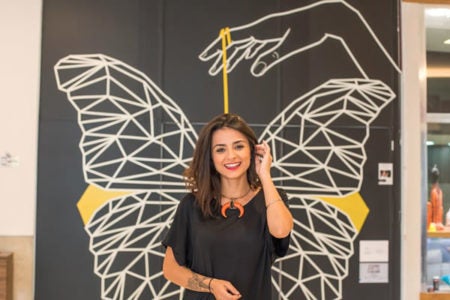 Marina Rodrigues, designer referência em tape art, participará de ação voluntária no Boldrini