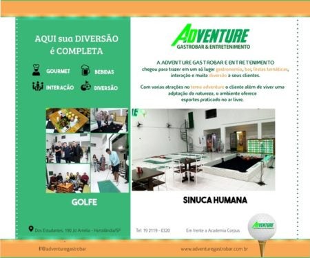 “Adventure – Gastrobar & Entretenimento” foi inaugurado nesta sexta-feira(09)