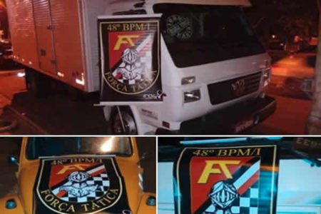 Policia recupera dois caminhões em Hortolândia