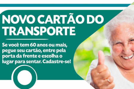 Idosos procuram postos da Prefeitura para cadastrar Cartão do Transporte