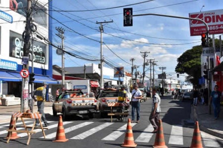 A partir das 21h desta sexta (14/07), obras mudam trânsito no Centro