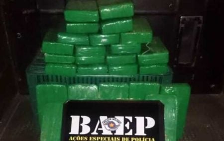 Homem é preso com 30 “tijolos” de maconha em Campinas