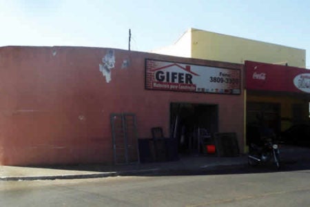 Depósito de Materiais de construção é alvo de bandido nesta madrugada