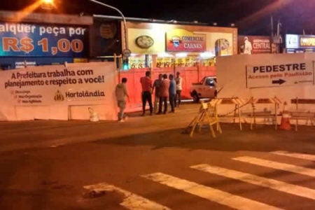 Pedestre poderá circular na R. Luiz Camilo com segurança, neste sábado (22/07)