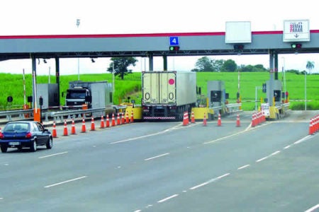 Fim do pedágio no km 29,7 da Rodovia SP 101