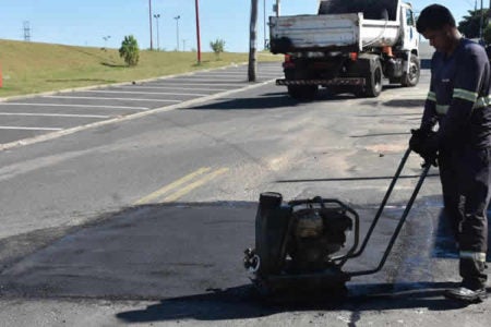 Operação Tapa – Buraco recupera asfalto nas ruas de Hortolândia