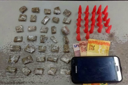 Homem é preso com drogas no Amanda