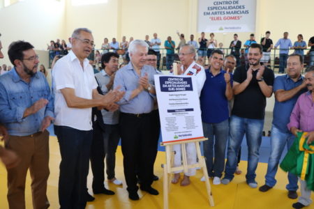 Centro de Artes Marciais é inaugurado com apresentações das lutas