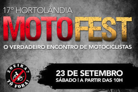 17º Encontro Motofest acontece, sábado (23/09), no Jardim Rosolen