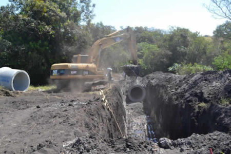 Área de erosão no Parque Orestes Ôngaro receberá tubulação