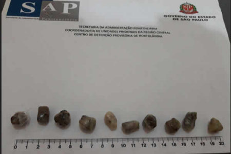 Scaner flagra preso com fios de cobre