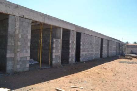 Prefeitura começa concretar laje do Centro de Iniciação ao Esporte