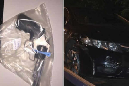 Policia prende um e liberta vitima que teve carro roubado