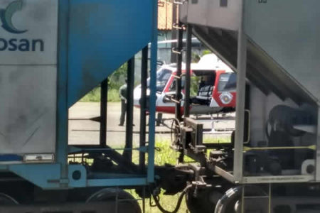 Senhor sofre acidente em linha férrea próximo a Estação Jacuba