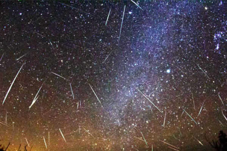 Chuva é meteoros nas noites de quarta e quinta
