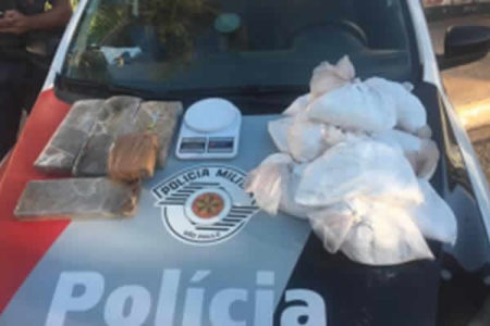 Homem é preso com drogas no Amanda