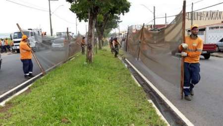Prefeitura realiza limpeza e poda do mato no Jardim Amanda