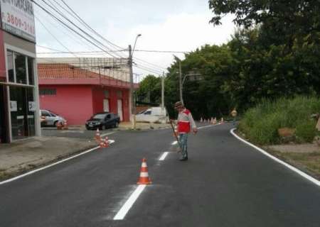 Marginal da SP-101, na altura do Jd. Rosolen, recebe nova sinalização