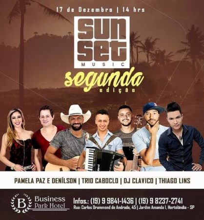 Sunset Music 2º Edição no Hotel Business Park