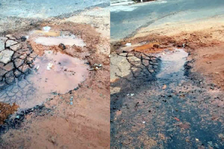 Morador reclama sobre vazamento de água na rua. Outros sobre falta d’água