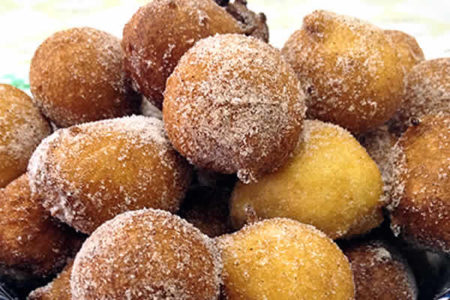 Receita de bolinho de chuva