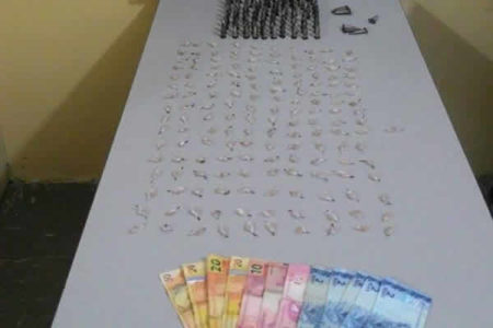 Um é preso por tráfico de drogas na Chácaras Reymar em Hortolândia