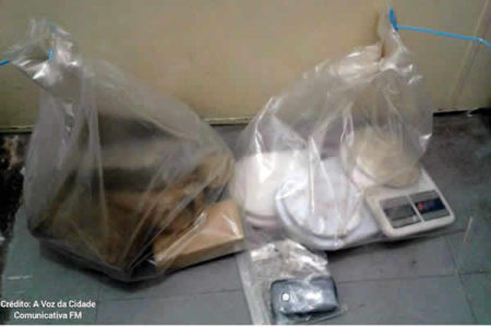 PM apreende grande quantidade de drogas em bairro de Hortolândia