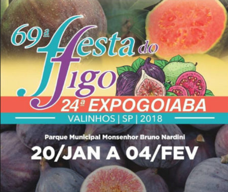 Festa do Figo e Expogoiaba começa neste sábado(20) em Valinhos