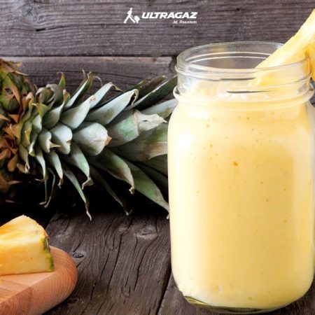 O clássico suco de abacaxi que todo mundo ama, com um toque especial ?