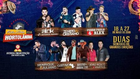 Festa do Peão de Hortolândia 2018 já tem shows definidos