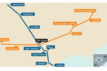 Câmara pressiona União a liberar malha para o Trem Intercidades